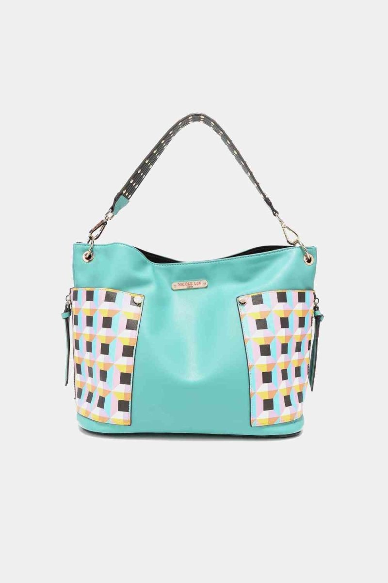 Nicole Lee USA Handbag Set: Shoulder, Crossbody & Coin Pouch - TGC Boutique - Handbags