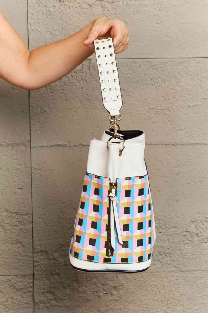 Nicole Lee USA Handbag Set: Shoulder, Crossbody & Coin Pouch - TGC Boutique - Handbags