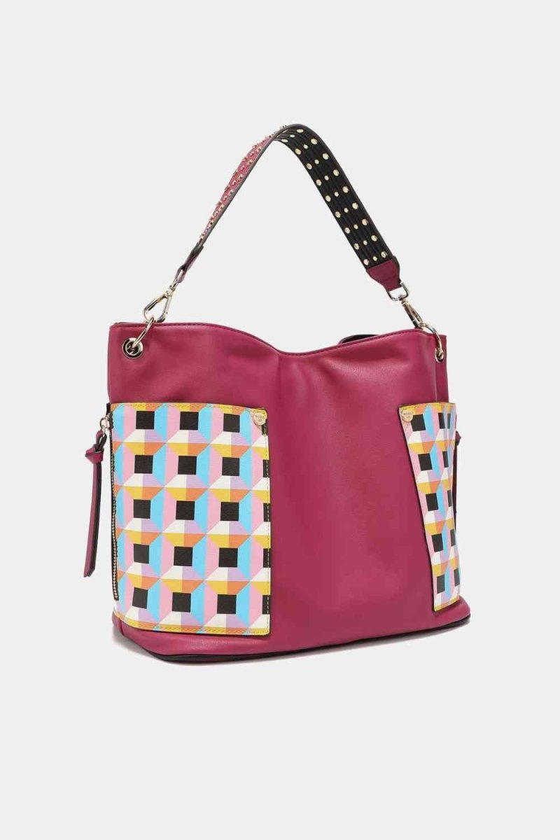 Nicole Lee USA Handbag Set: Shoulder, Crossbody & Coin Pouch - TGC Boutique - Handbags