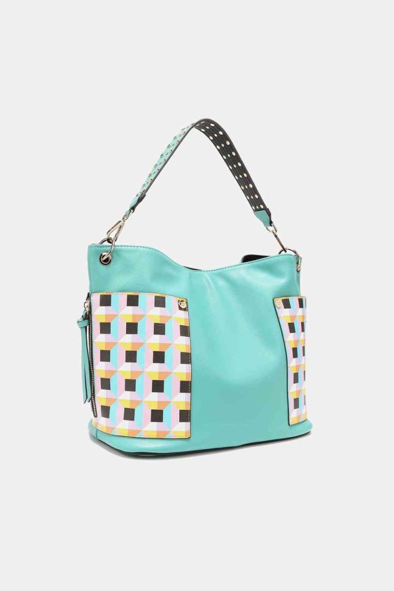 Nicole Lee USA Handbag Set: Shoulder, Crossbody & Coin Pouch - TGC Boutique - Handbags