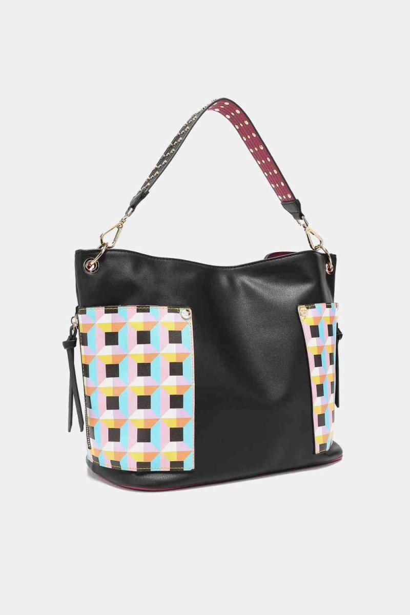 Nicole Lee USA Handbag Set: Shoulder, Crossbody & Coin Pouch - TGC Boutique - Handbags
