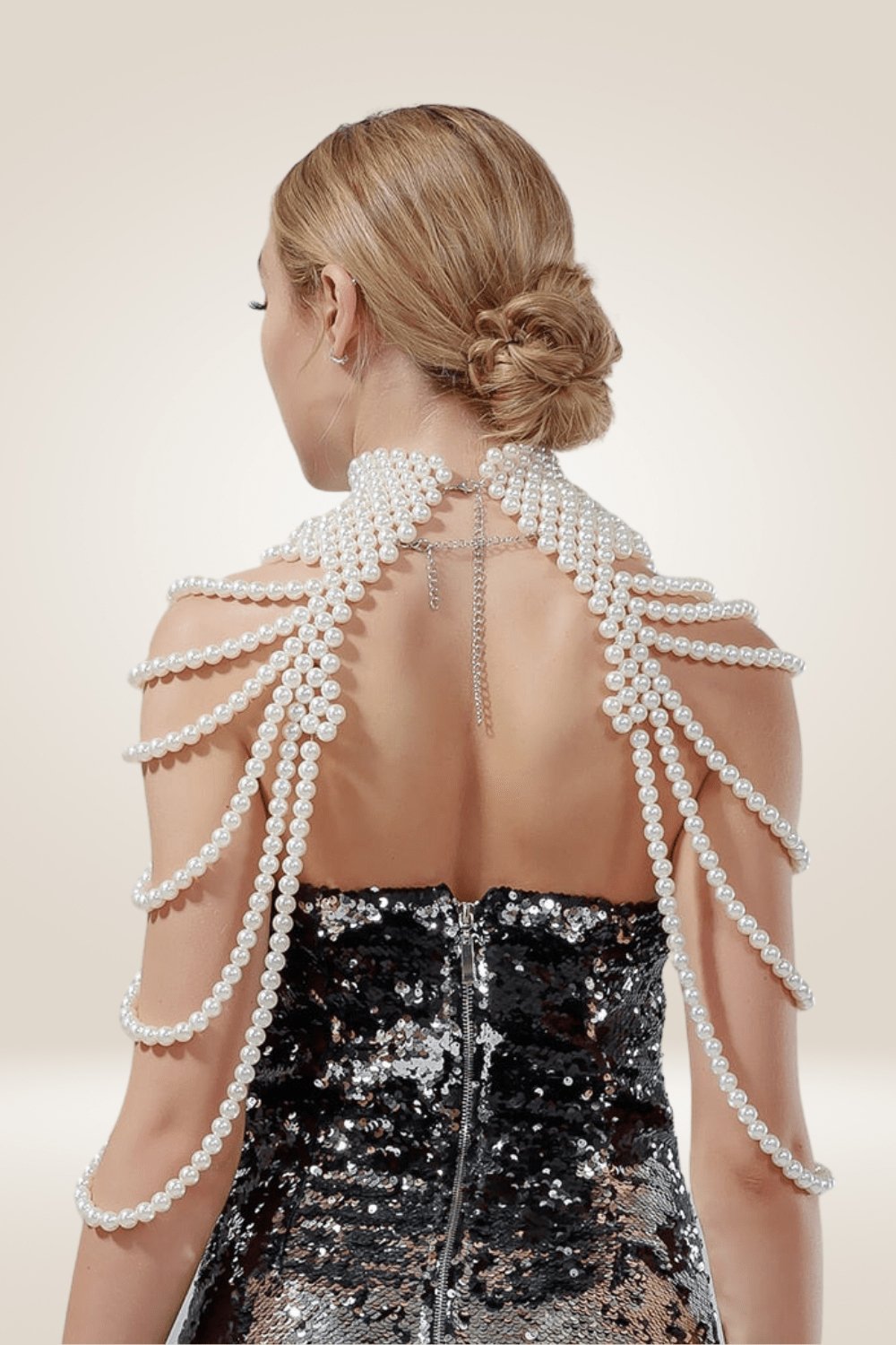 Pearl Body Chain Long Necklaces - TGC Boutique - Body Necklace