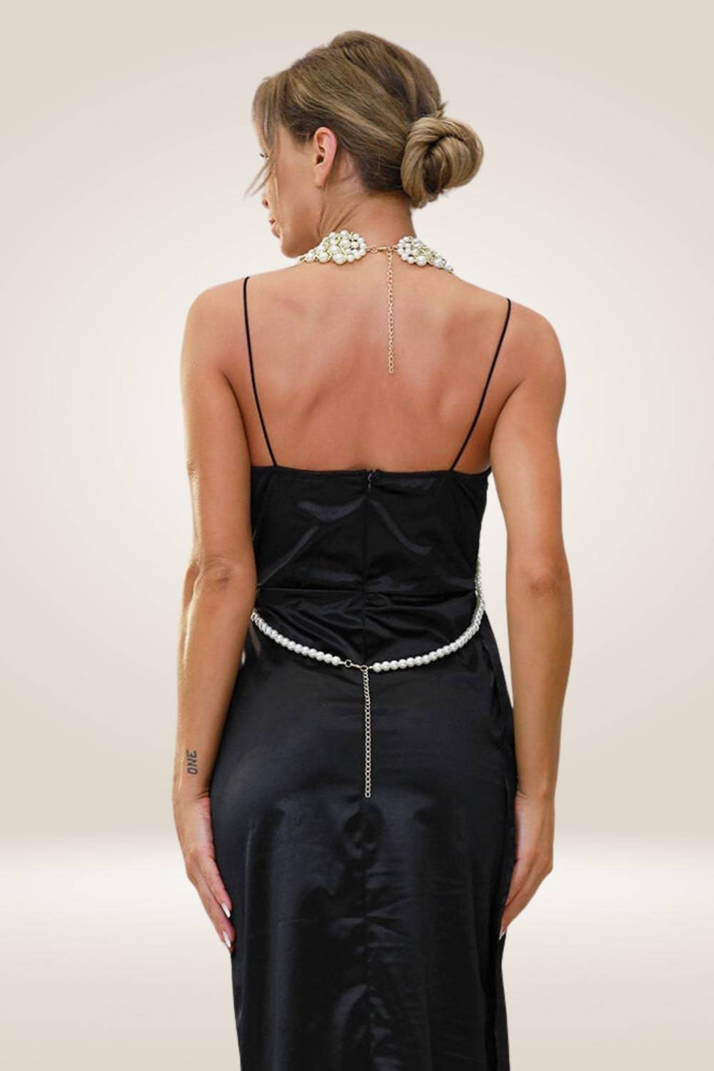 Pearl Body Chain Round Layered Long Necklaces - TGC Boutique - Body Necklace