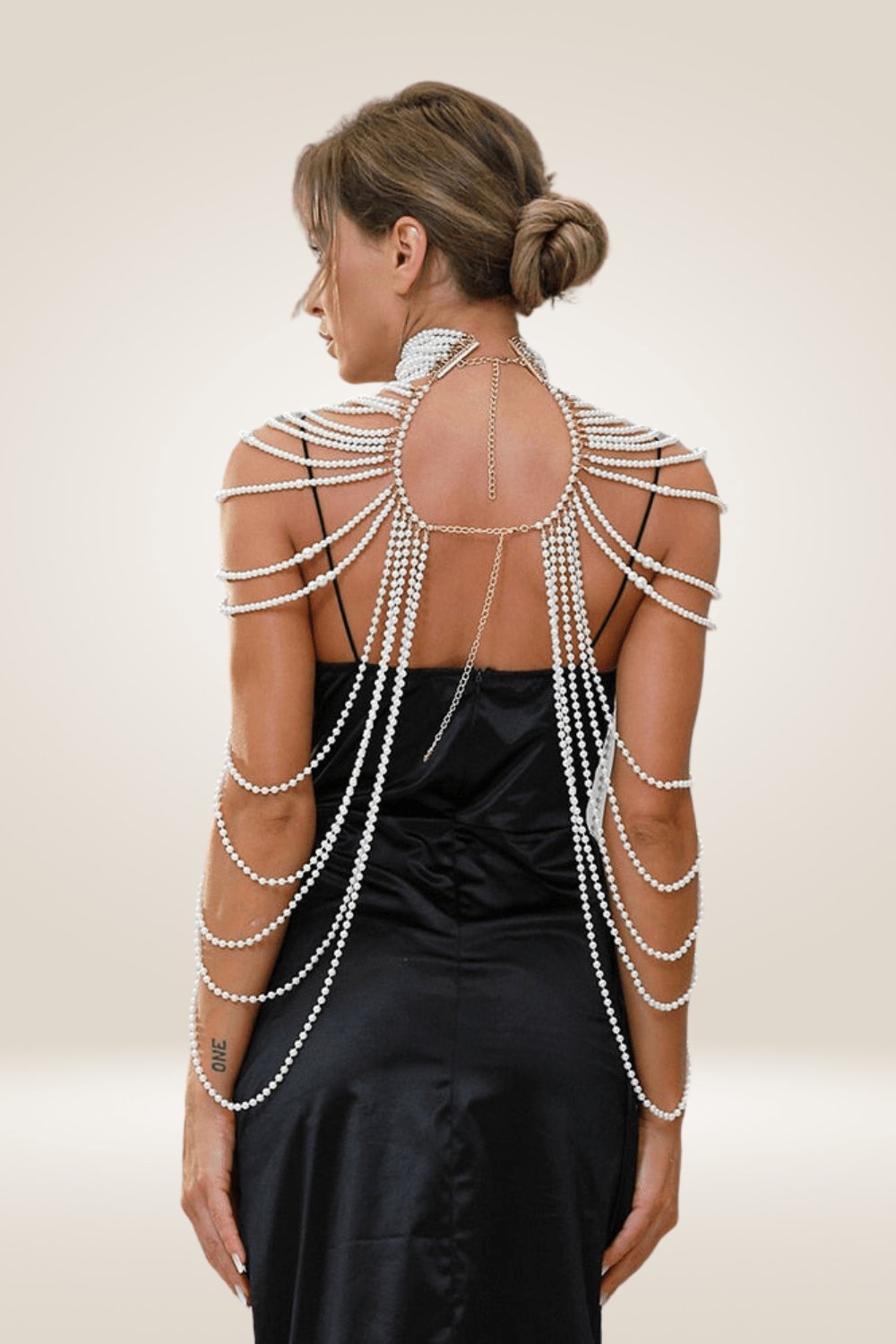 Pearl Body Chain Shawl Necklaces - TGC Boutique - Body Necklace
