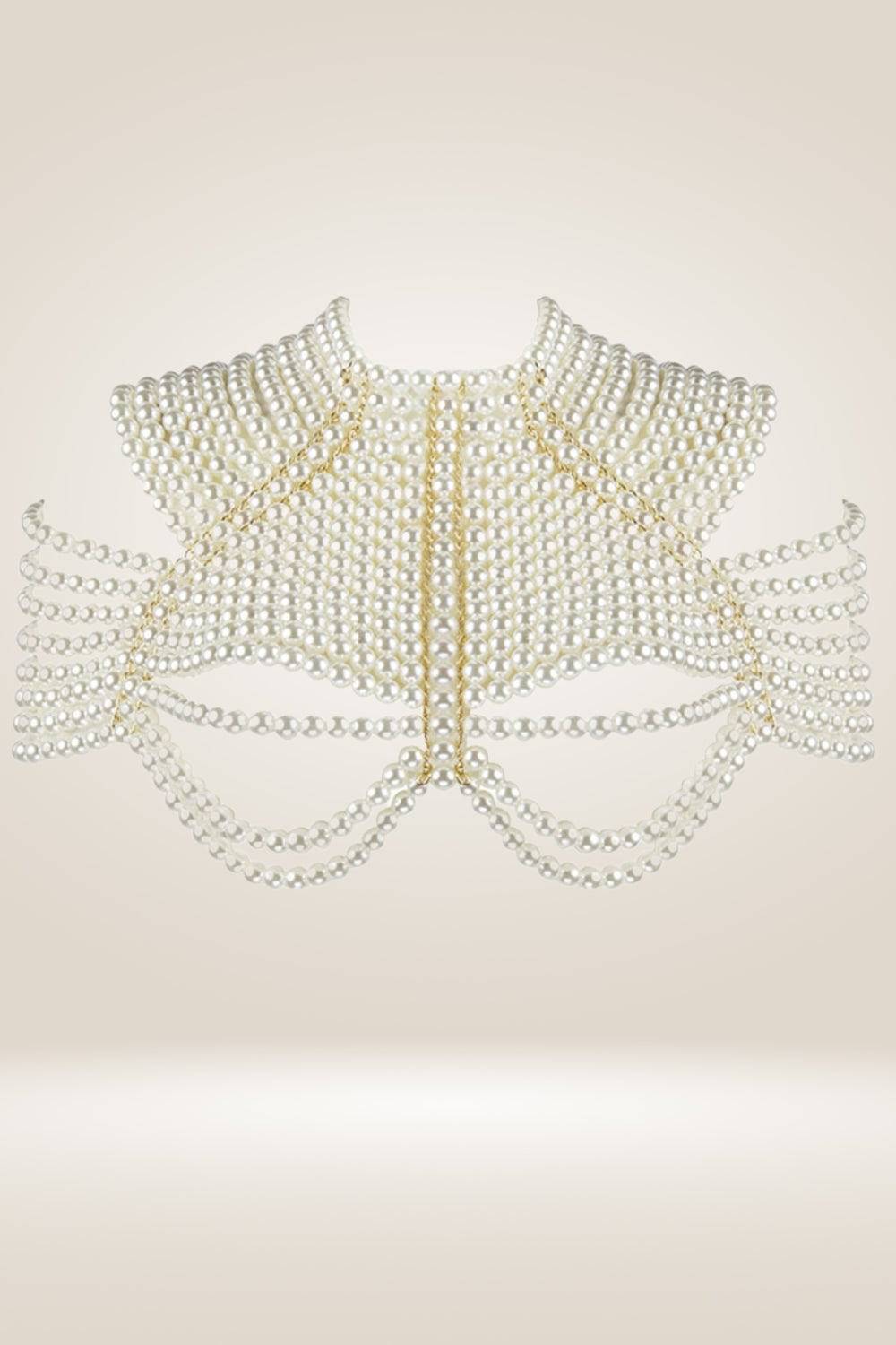 Pearl Round Layered Long Necklaces - TGC Boutique - Body Necklace