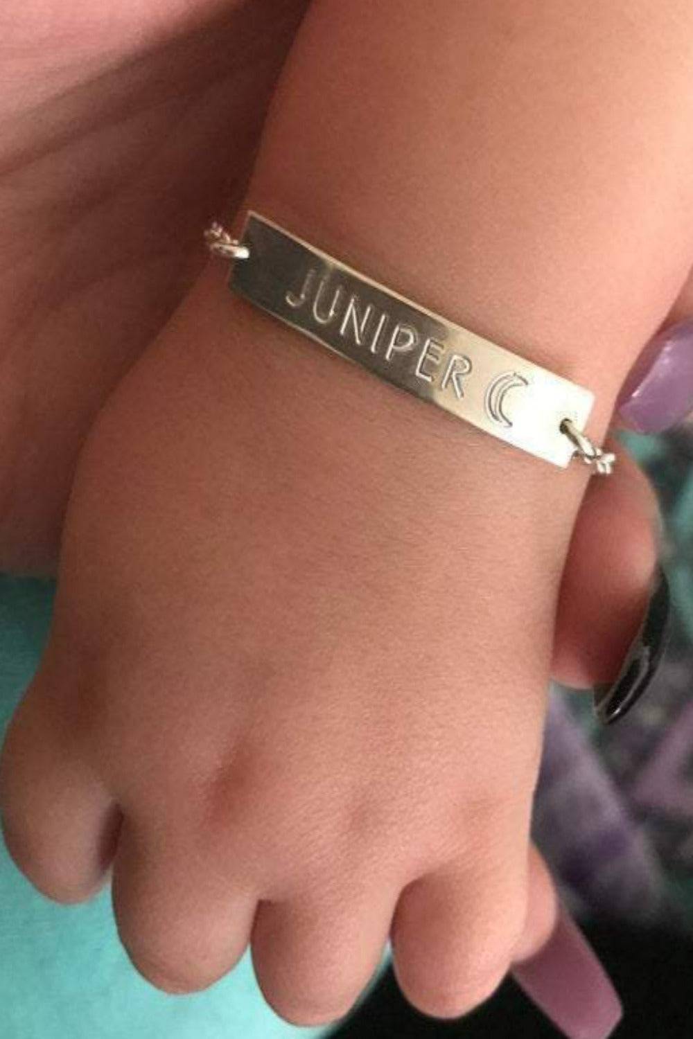 Personalized Baby Name Bracelet - TGC Boutique - Baby Name Bracelet
