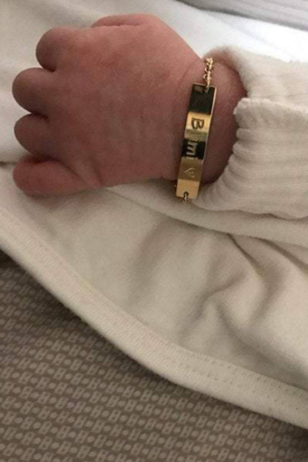 Personalized Baby Name Bracelet - TGC Boutique - Baby Name Bracelet