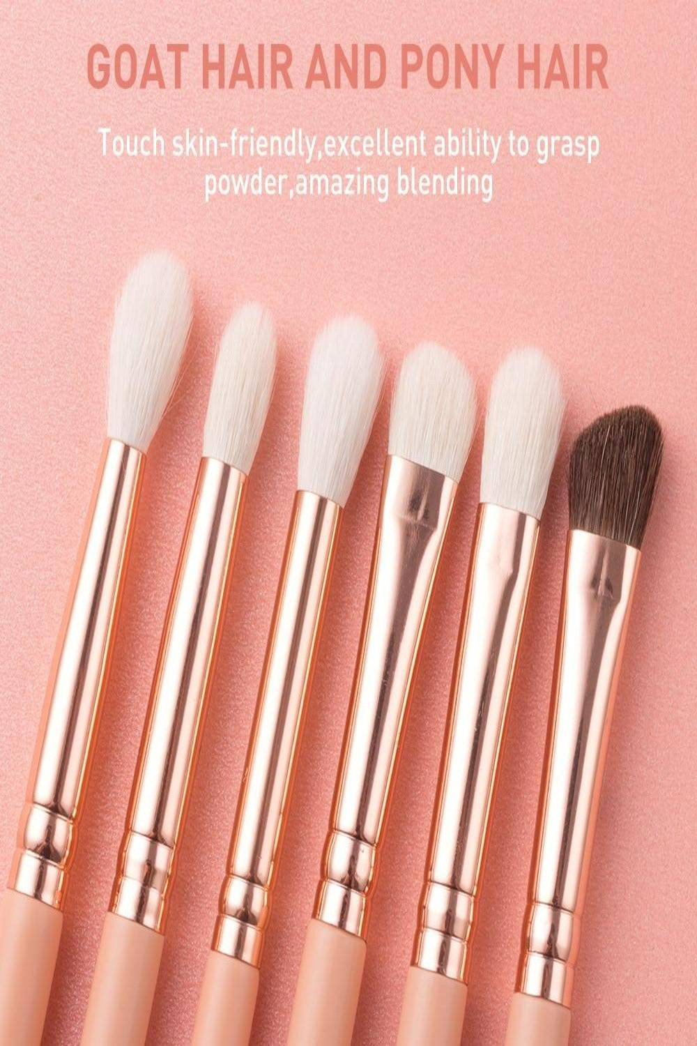Pink Rose Gold Blending Makeup brush Set - 15 Pack - TGC Boutique - Makeup Brush Set