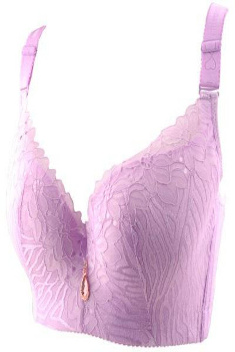 Plus Size Lace Lifting And Shaping Full Coverage Bra - TGC Boutique - Lingerie