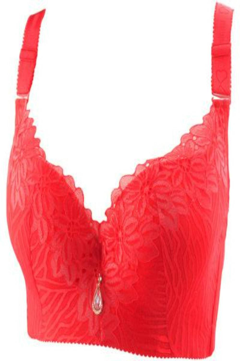 Plus Size Lace Lifting And Shaping Full Coverage Bra - TGC Boutique - Lingerie