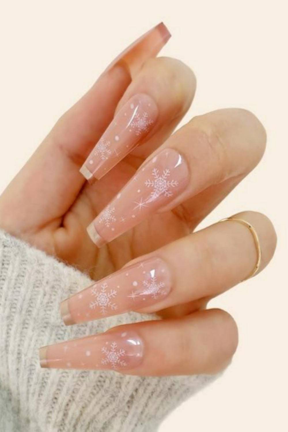 Press On Nails Neon French Tip Matte Glossy Coffin Nail Kit - TGC Boutique - Press On Nails