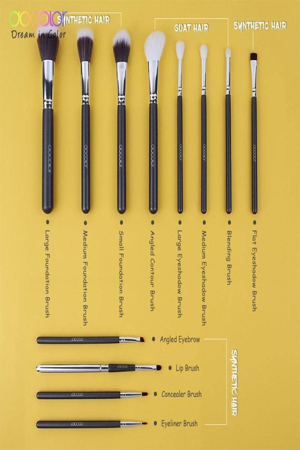 Professional Makeup Brush Set With Case - 29 Pack - TGC Boutique - Makeup Brushes