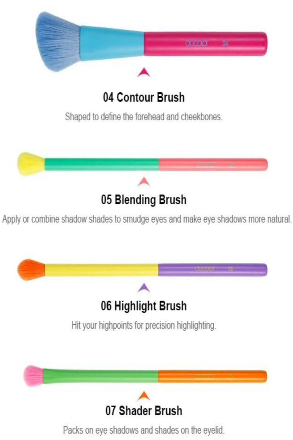 Professional Powder Foundation Eyeshadow Makeup Brush set - 15 Pcs - TGC Boutique - Makeup Brush Set