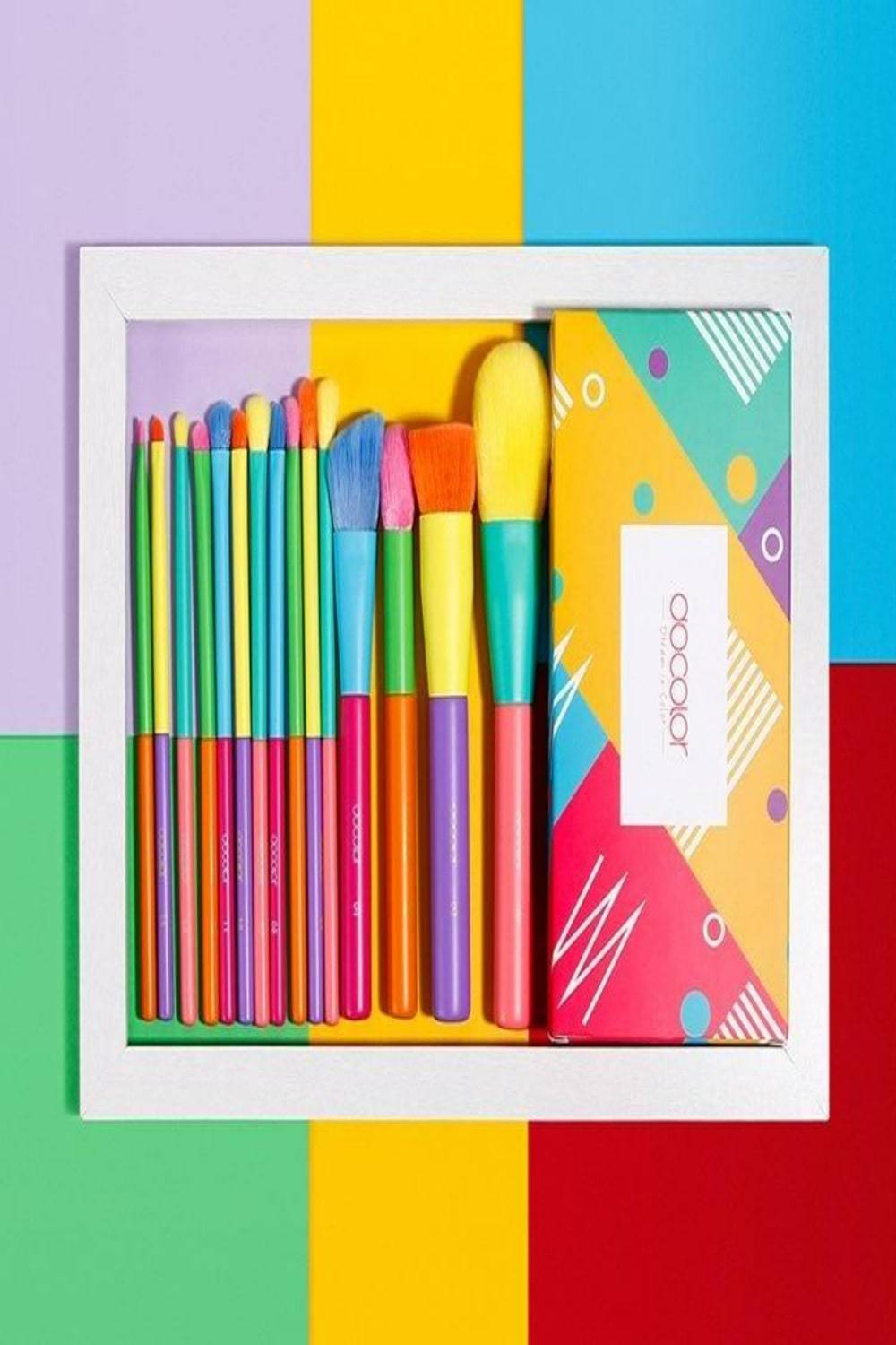 Professional Powder Foundation Eyeshadow Makeup Brush set - 15 Pcs - TGC Boutique - Makeup Brush Set