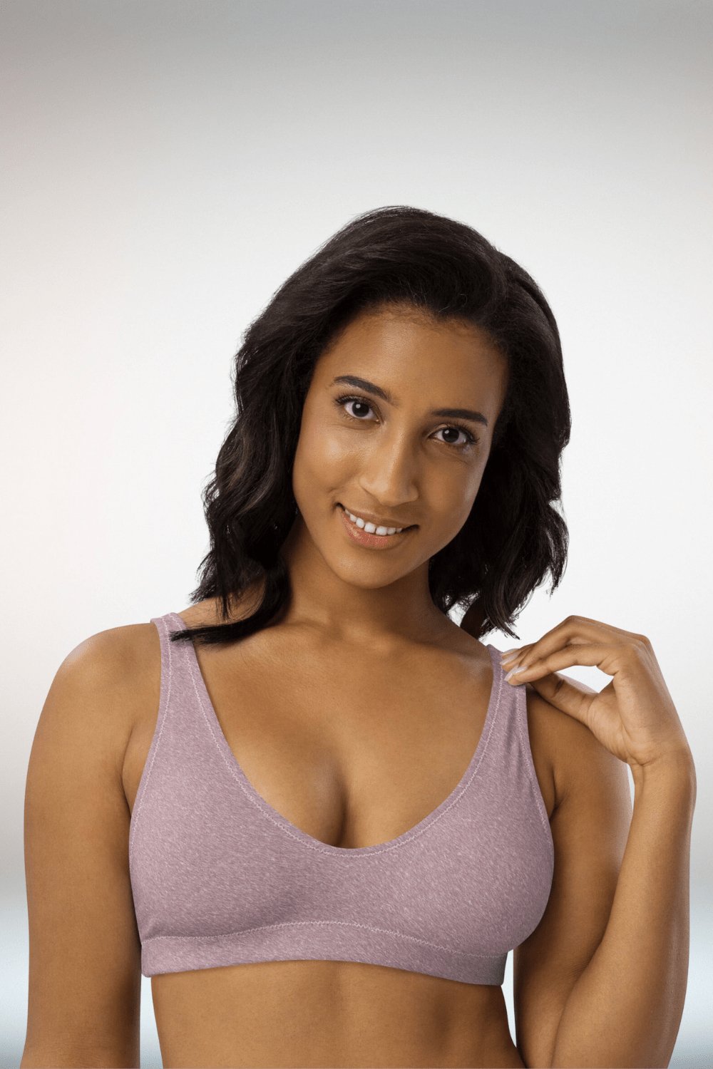 Purple Recycled Padded Bikini Top - TGC Boutique - Bikini Top