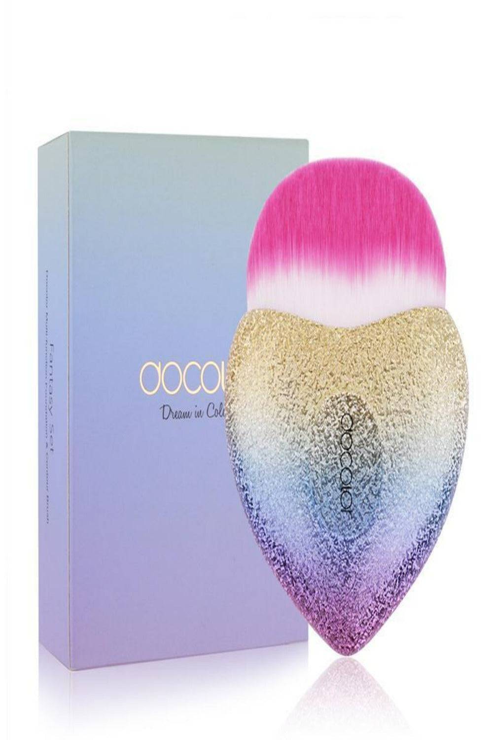 Rainbow Heart Brush Kit - TGC Boutique - Makeup Brushes