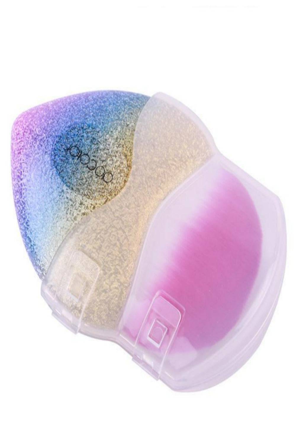 Rainbow Heart Brush Kit - TGC Boutique - Makeup Brushes