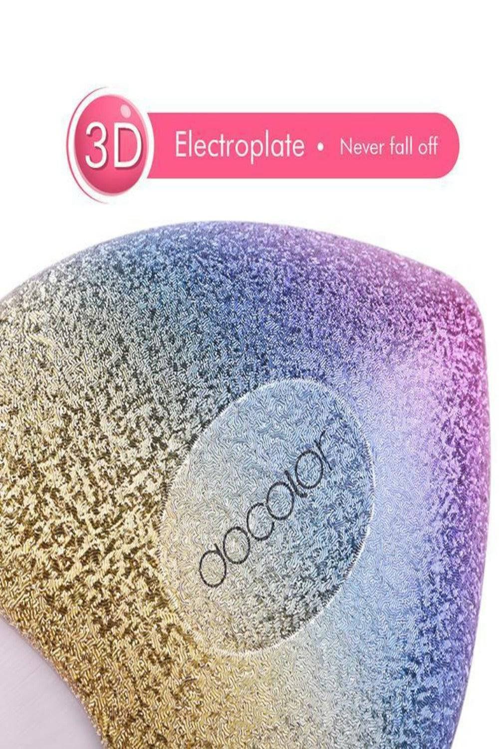 Rainbow Heart Brush Kit - TGC Boutique - Makeup Brushes