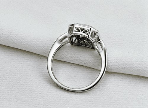 Sapphire Crush Sterling Silver Engagement Ring - TGC Boutique - rings