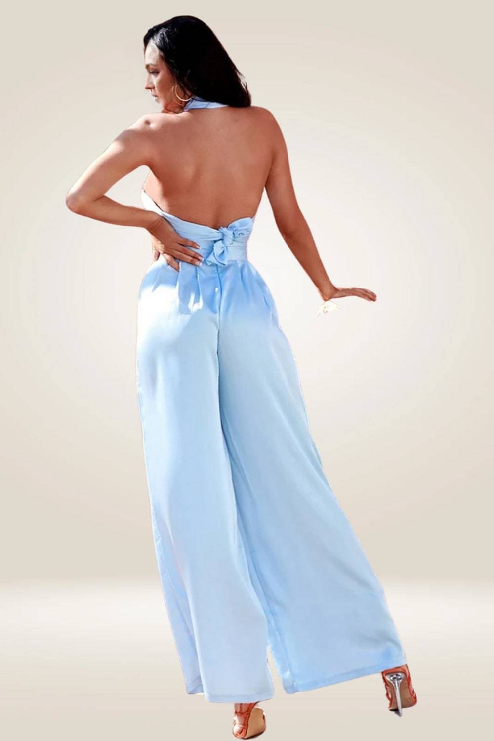 Sky Blue Two Piece Pants Set - TGC Boutique - 2 Piece Set