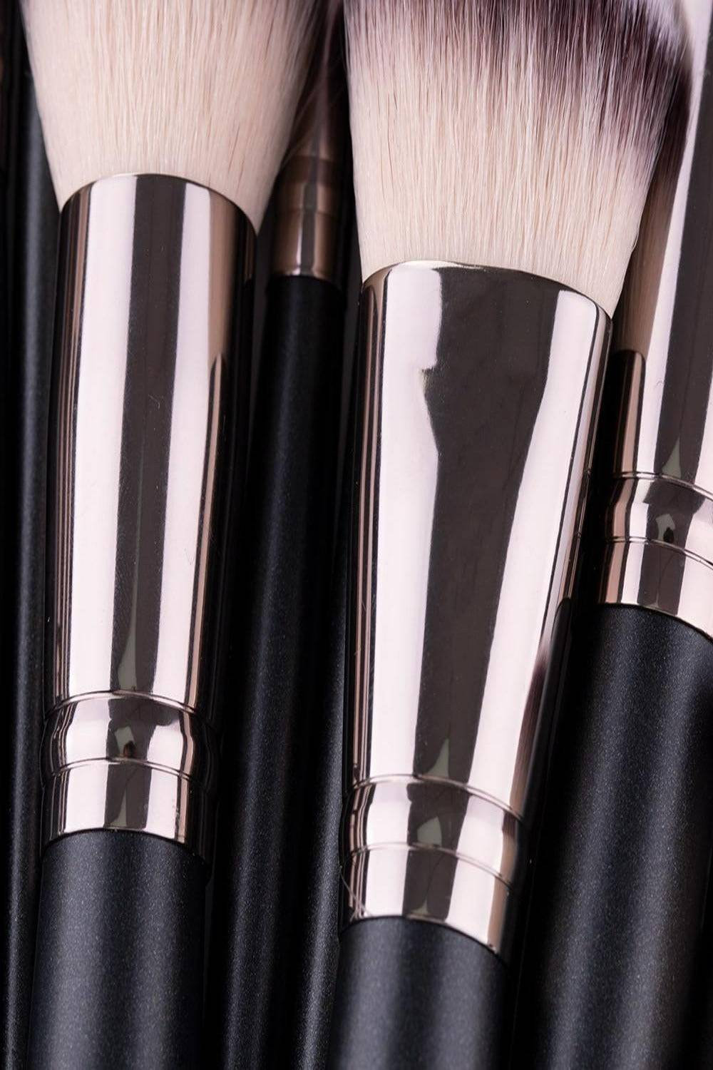 Soft Professional Makeup Brush Set With Bag - 10pcs Brushes - TGC Boutique - Makeup Brush Set