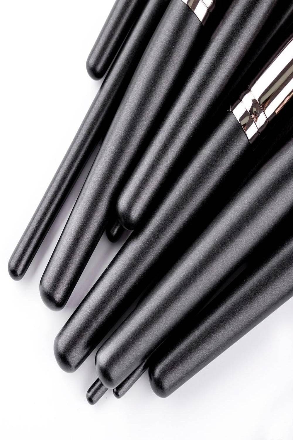 Soft Professional Makeup Brush Set With Bag - 10pcs Brushes - TGC Boutique - Makeup Brush Set