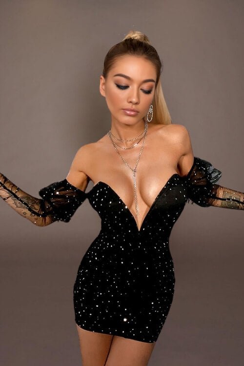 Starry Night Sequin Mini Dress - TGC Boutique - Mini Dress