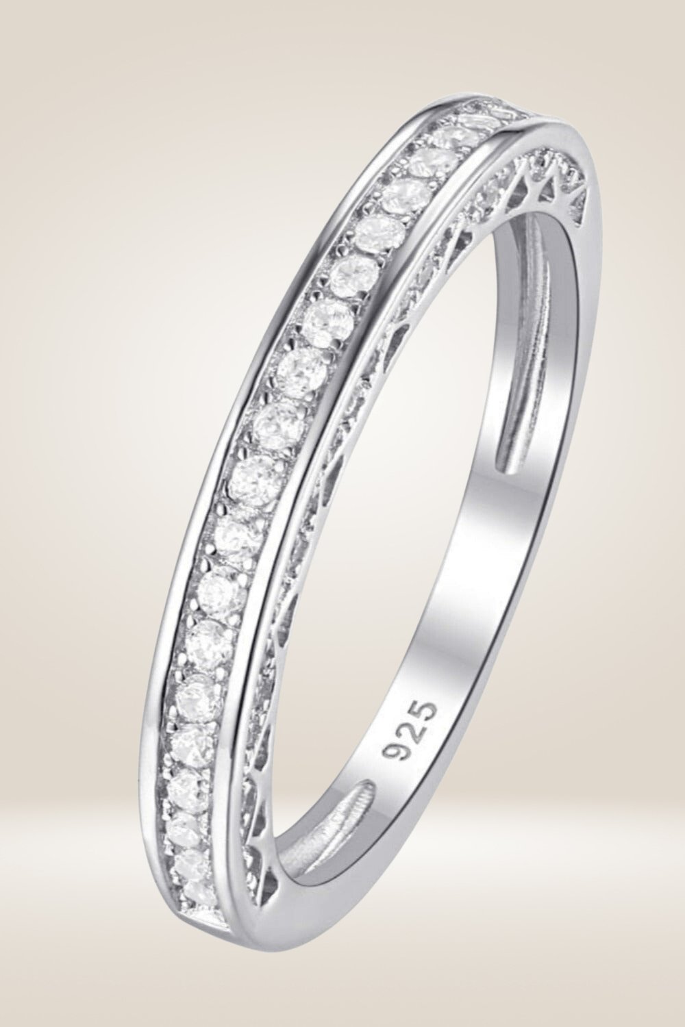 Sterling Silver 1.5 Carat Princess Cut Ring set - TGC Boutique - Rings