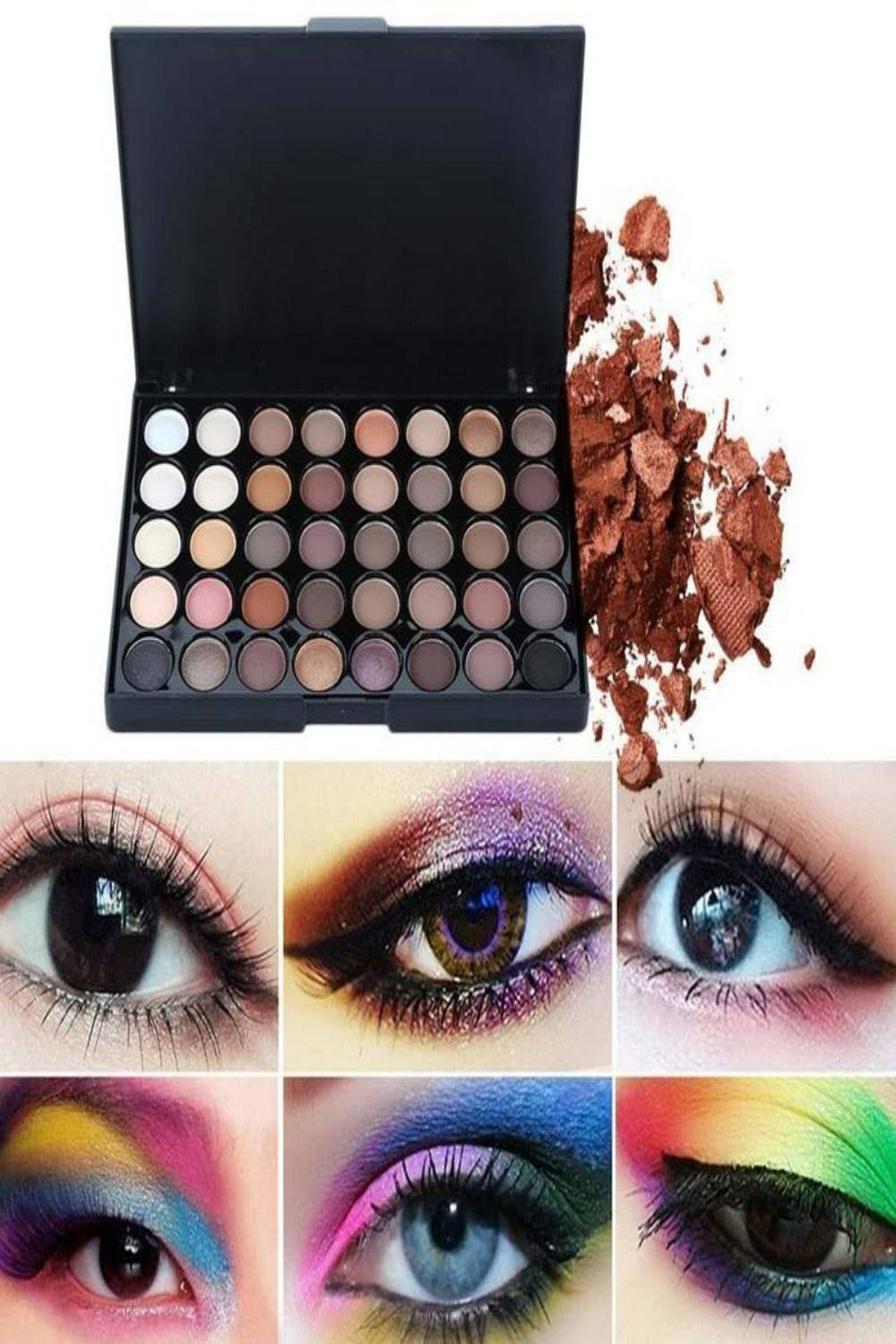 Sun Kissed 120 Shade Makeup Eyeshadow Palette - TGC Boutique - Eye Makeup