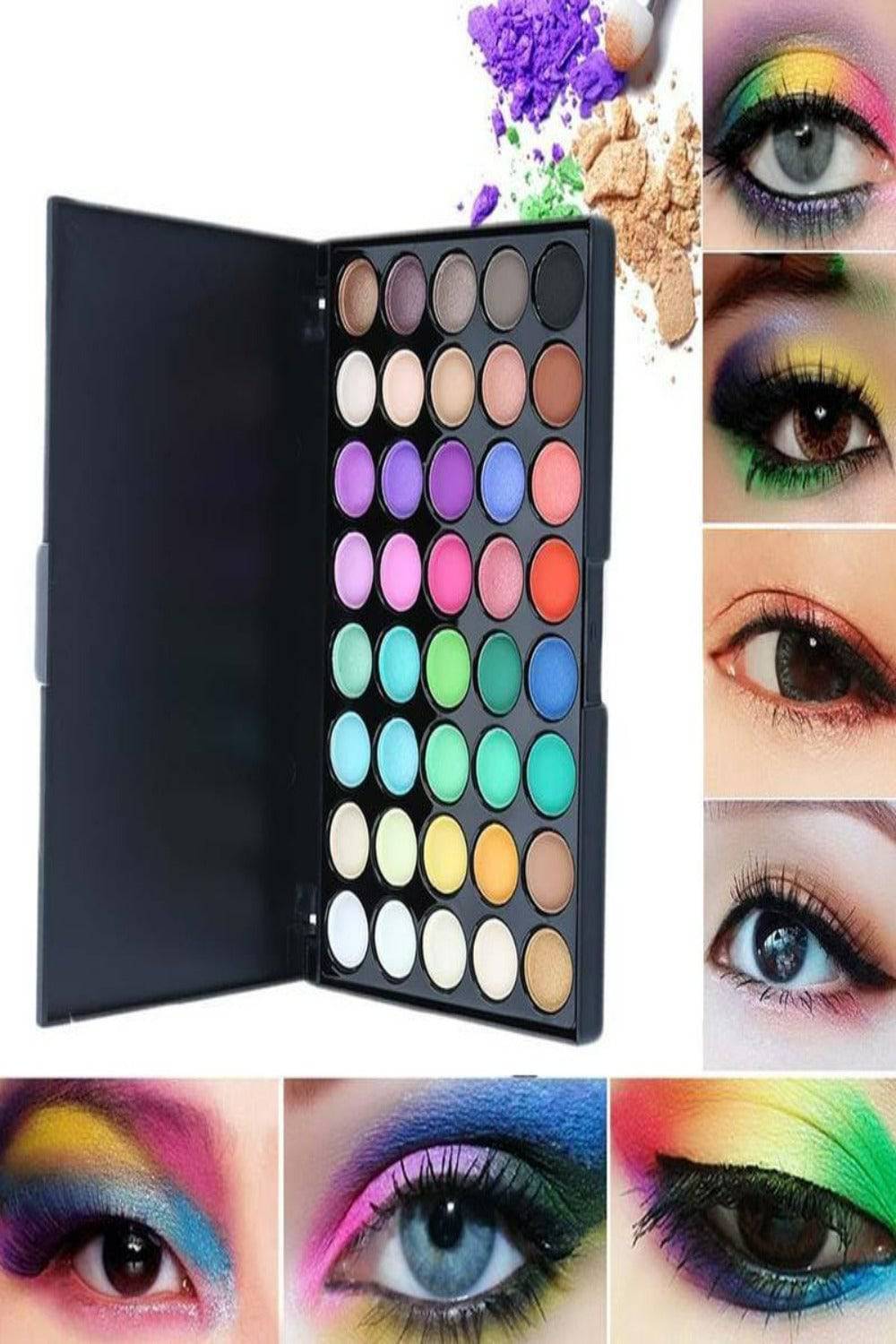 Sun Kissed 120 Shade Makeup Eyeshadow Palette - TGC Boutique - Eye Makeup