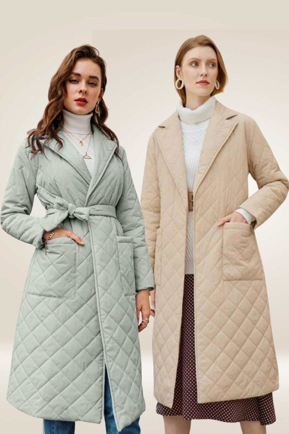 Tailored Long Parka Coat With Deep Pockets - TGC Boutique - Parka Coat