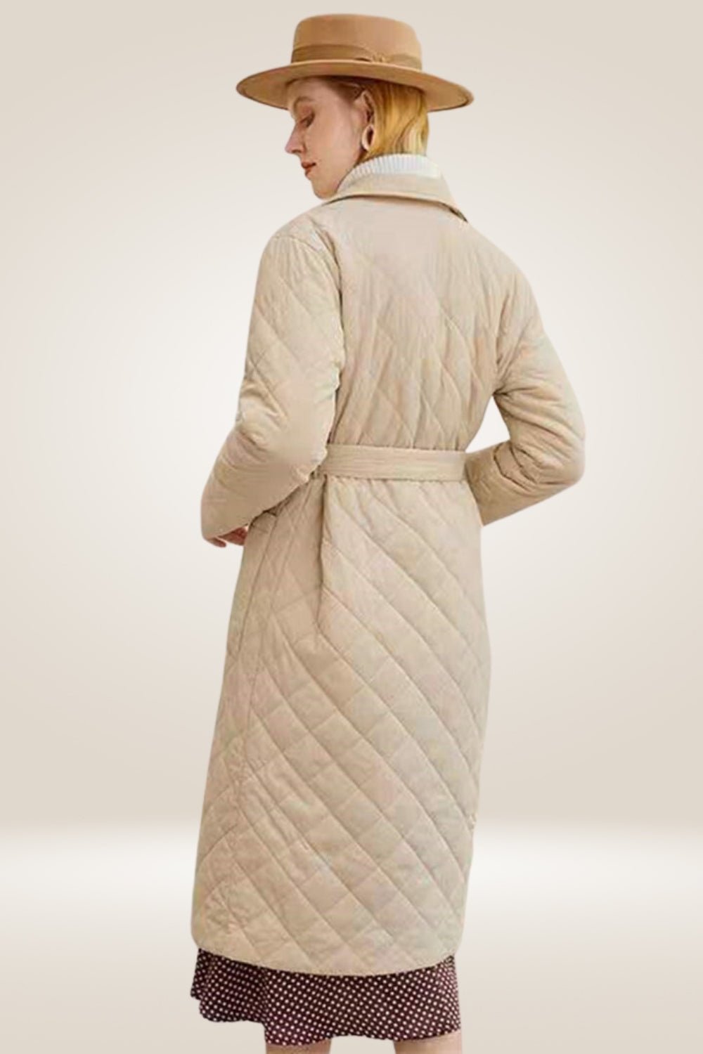 Tailored Tan Long Parka Coat With Deep Pockets - TGC Boutique - Parka Coat