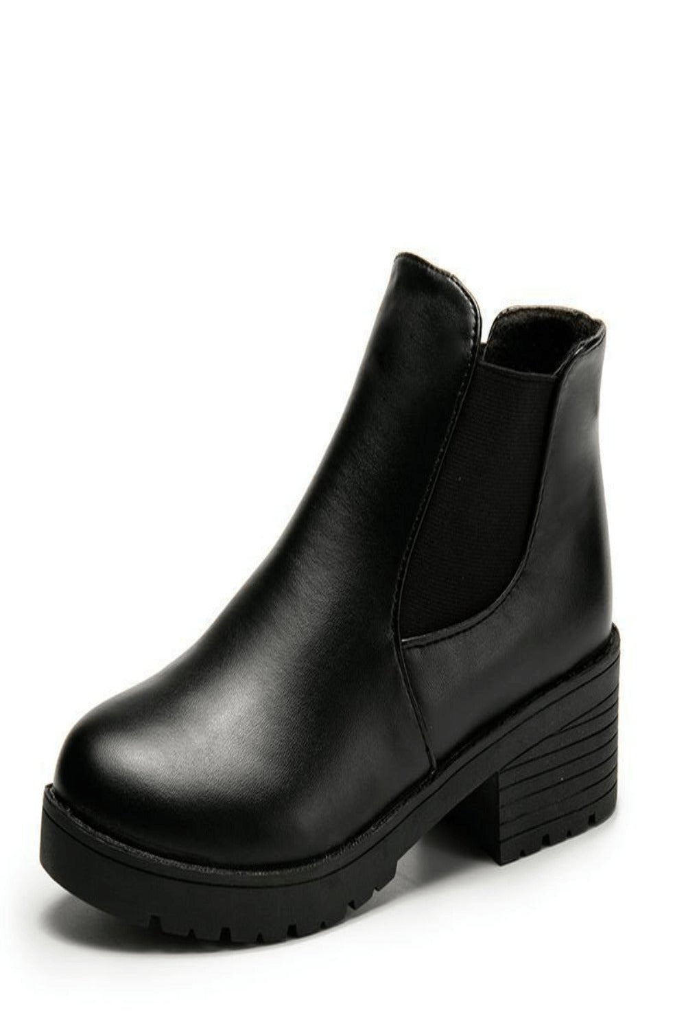 Tamara Black Chelsea Boots - TGC Boutique - Black Ankle Boots
