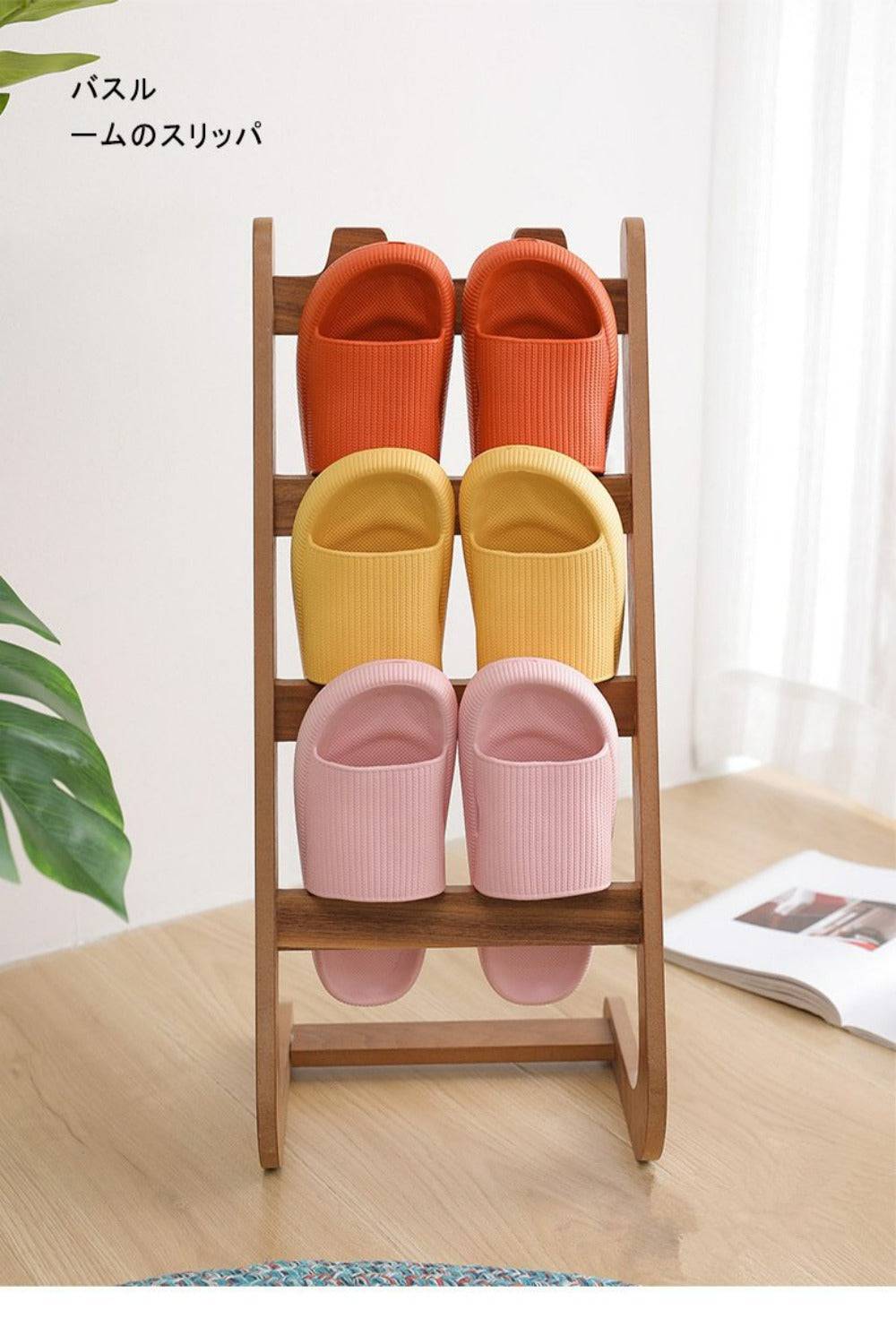 Thick Platform Comfy Orange Rubber Slide Sandals - TGC Boutique - Orange Slides