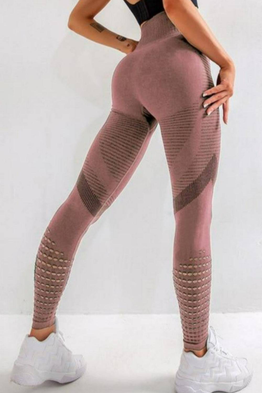 Tummy Control High Waist Seamless Leggings - TGC Boutique - Leggings