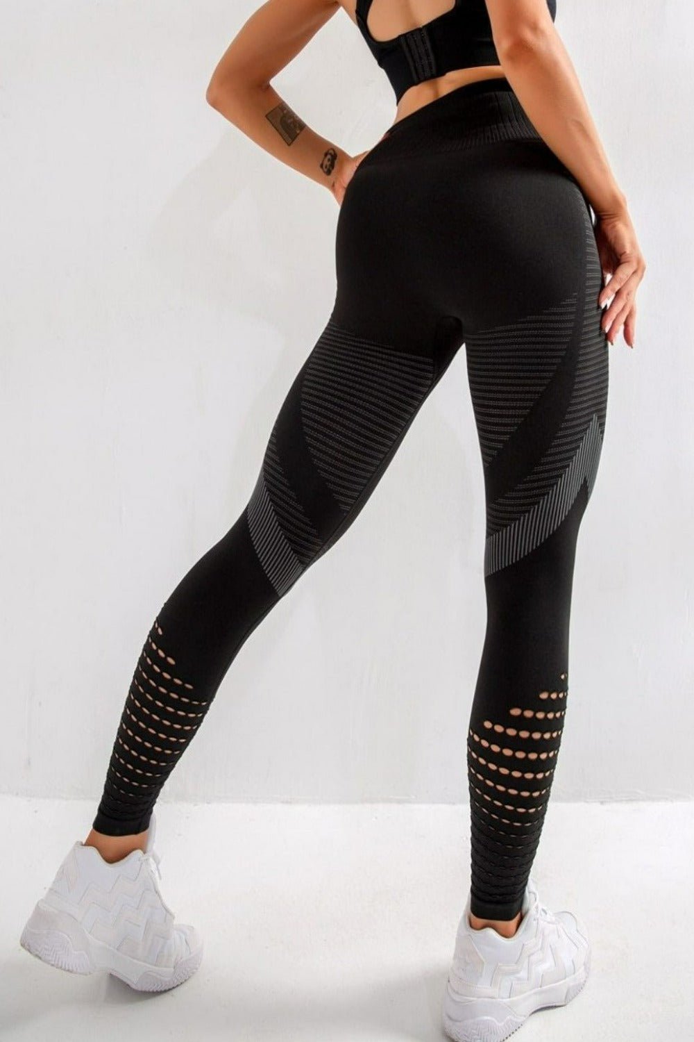 Tummy Control High Waist Seamless Leggings - TGC Boutique - Leggings
