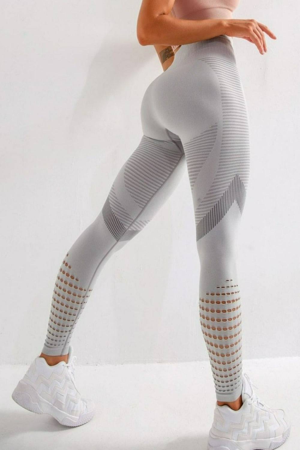 Tummy Control High Waist Seamless Leggings - TGC Boutique - Leggings