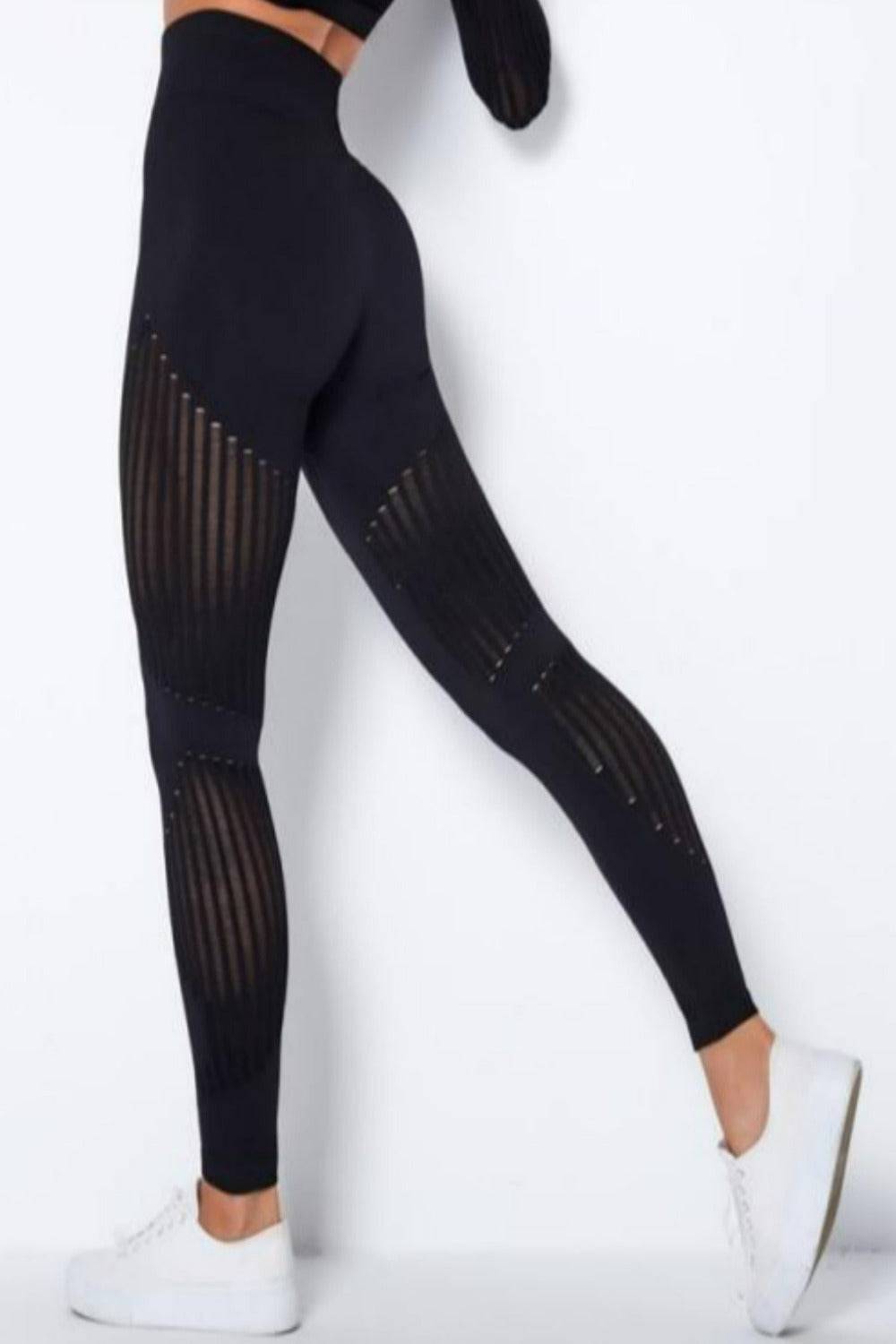 Tummy Control High Waist Seamless Sport Yoga Pants Leggings - TGC Boutique - Yoga Leggings
