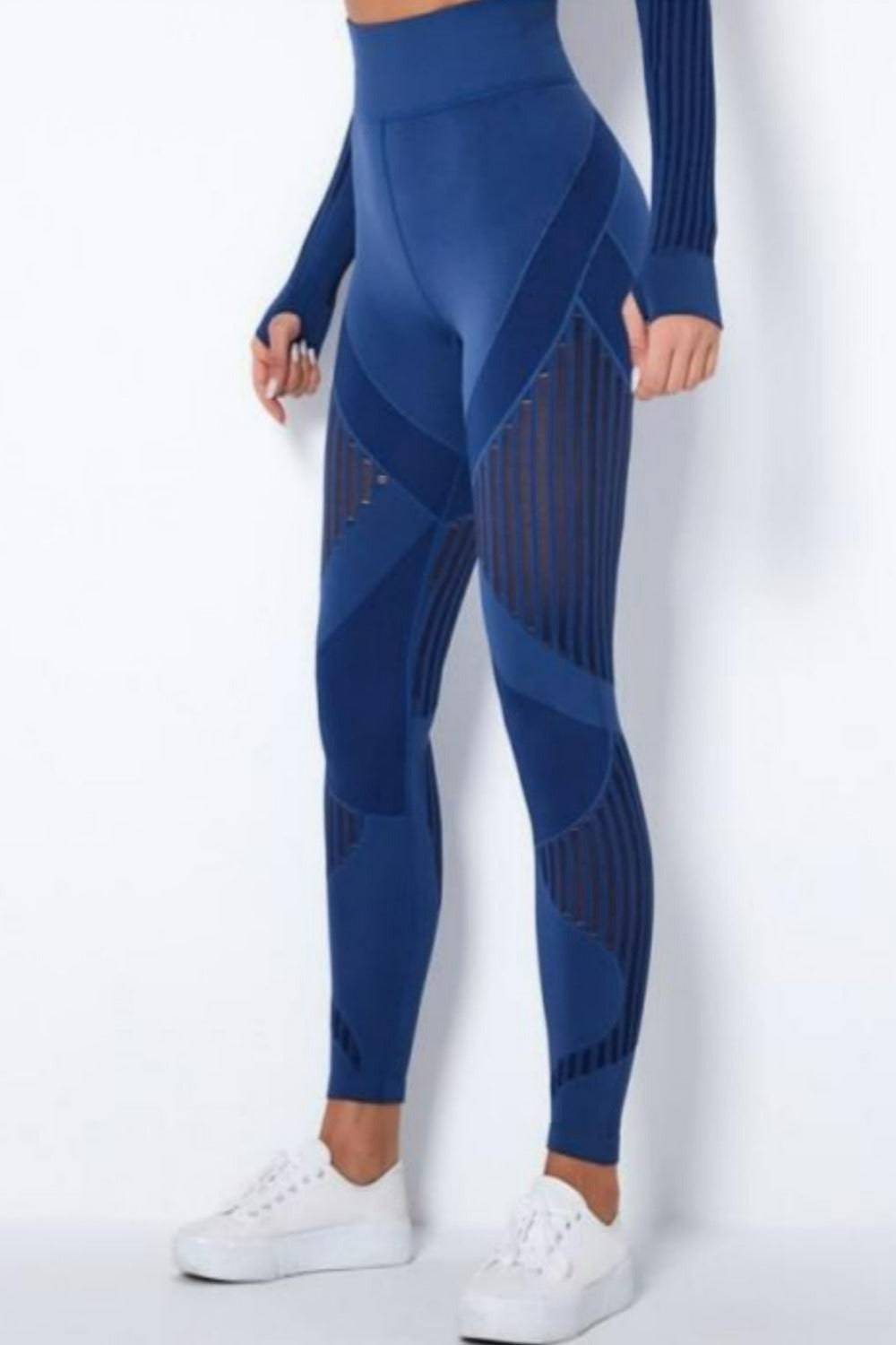 Tummy Control High Waist Seamless Sport Yoga Pants Leggings - TGC Boutique - Yoga Leggings