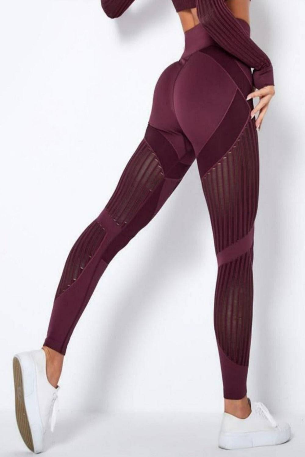 Tummy Control High Waist Seamless Sport Yoga Pants Leggings - TGC Boutique - Yoga Leggings