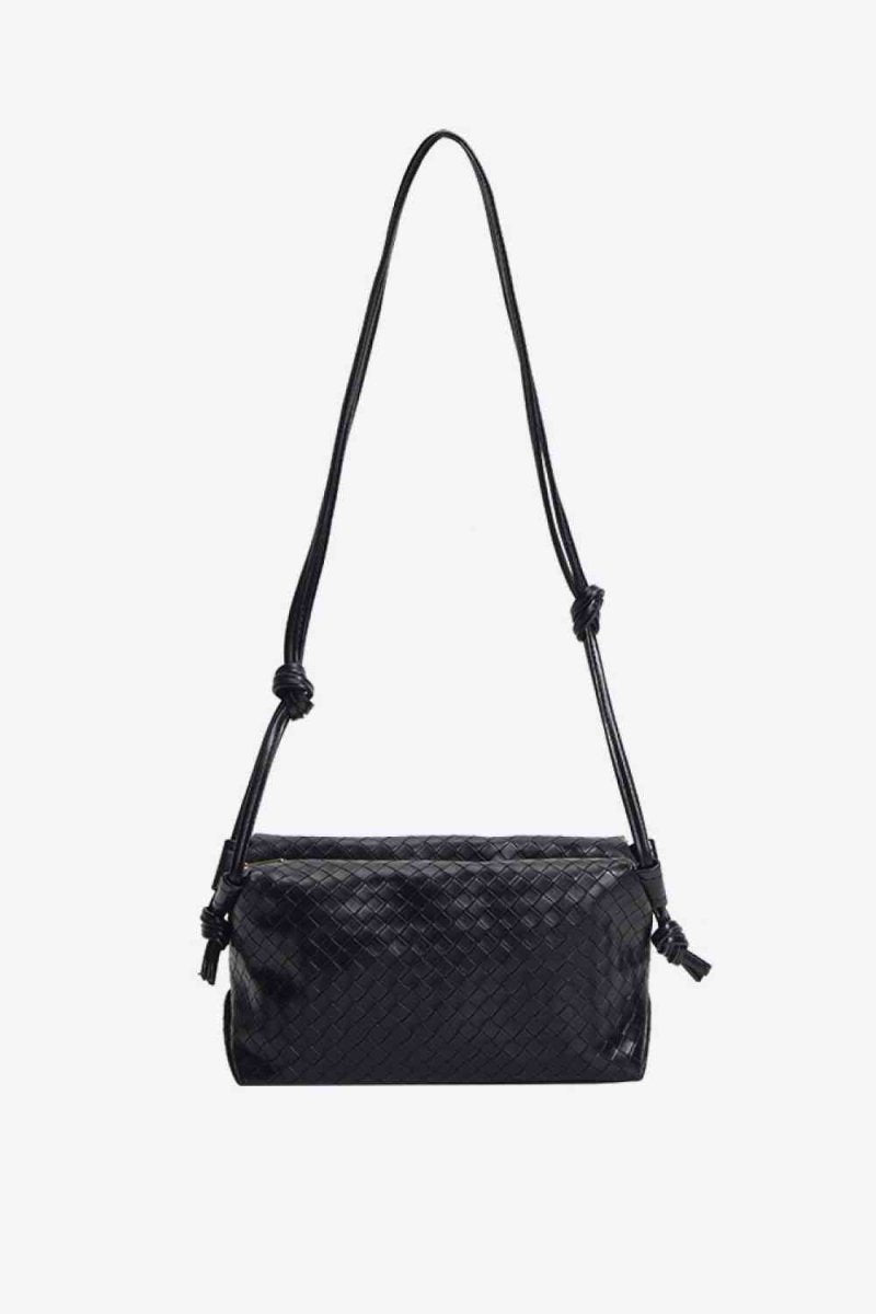 Vegan Leather Knot Detail Shoulder Bag - TGC Boutique - Handbags