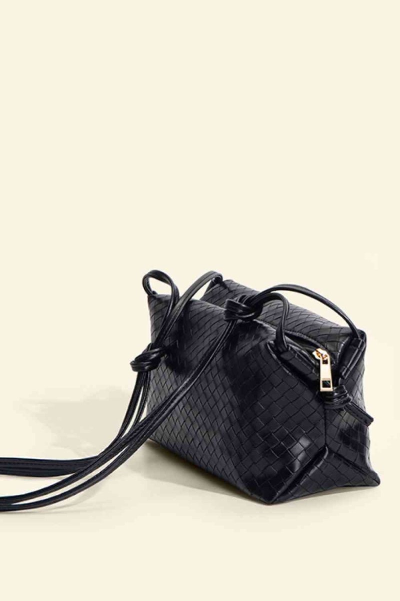 Vegan Leather Knot Detail Shoulder Bag - TGC Boutique - Handbags