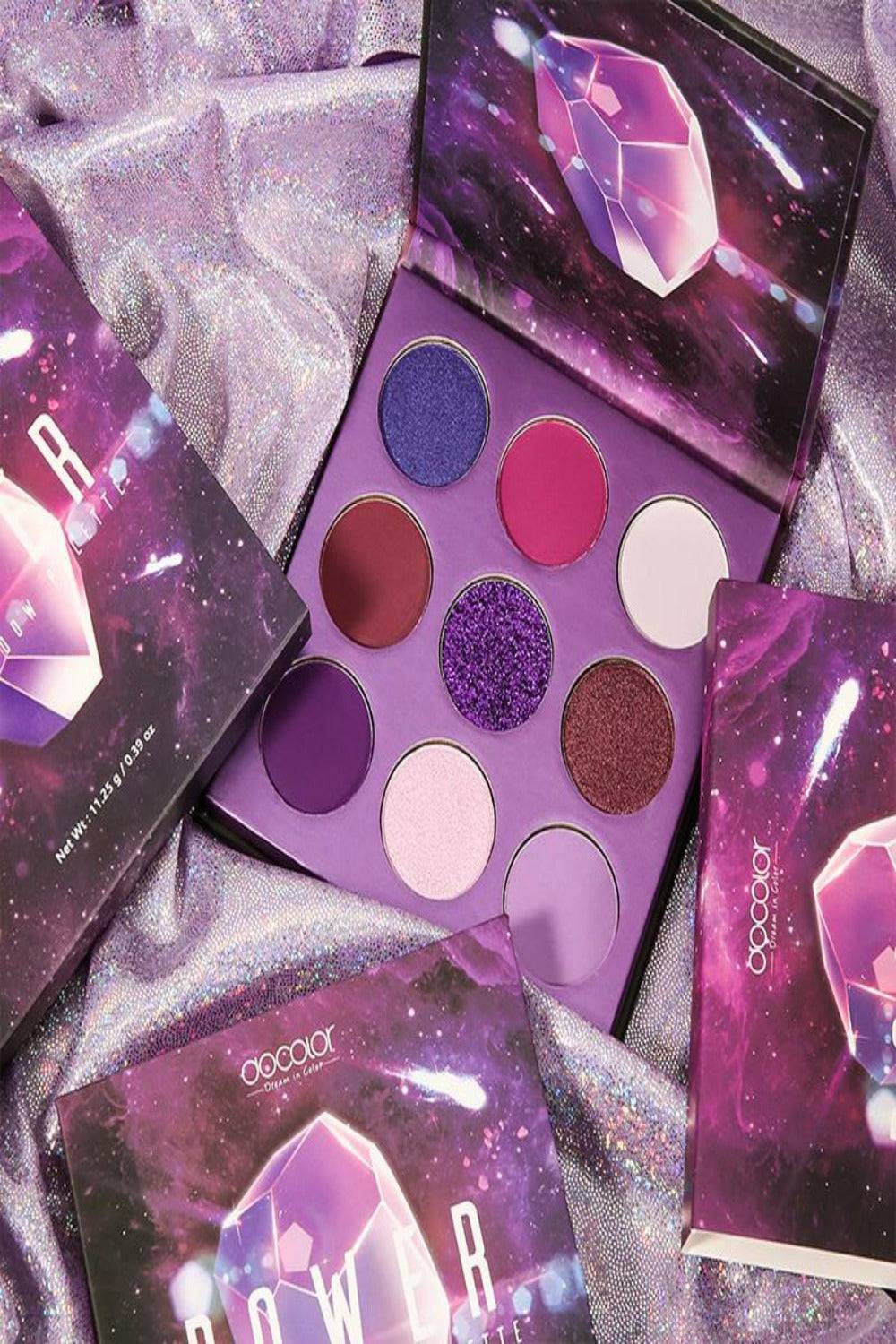 Waterproof Matte Glitter Eyeshadow Palettes - 6 Palette Pack - TGC Boutique - Eyeshadow Makeup