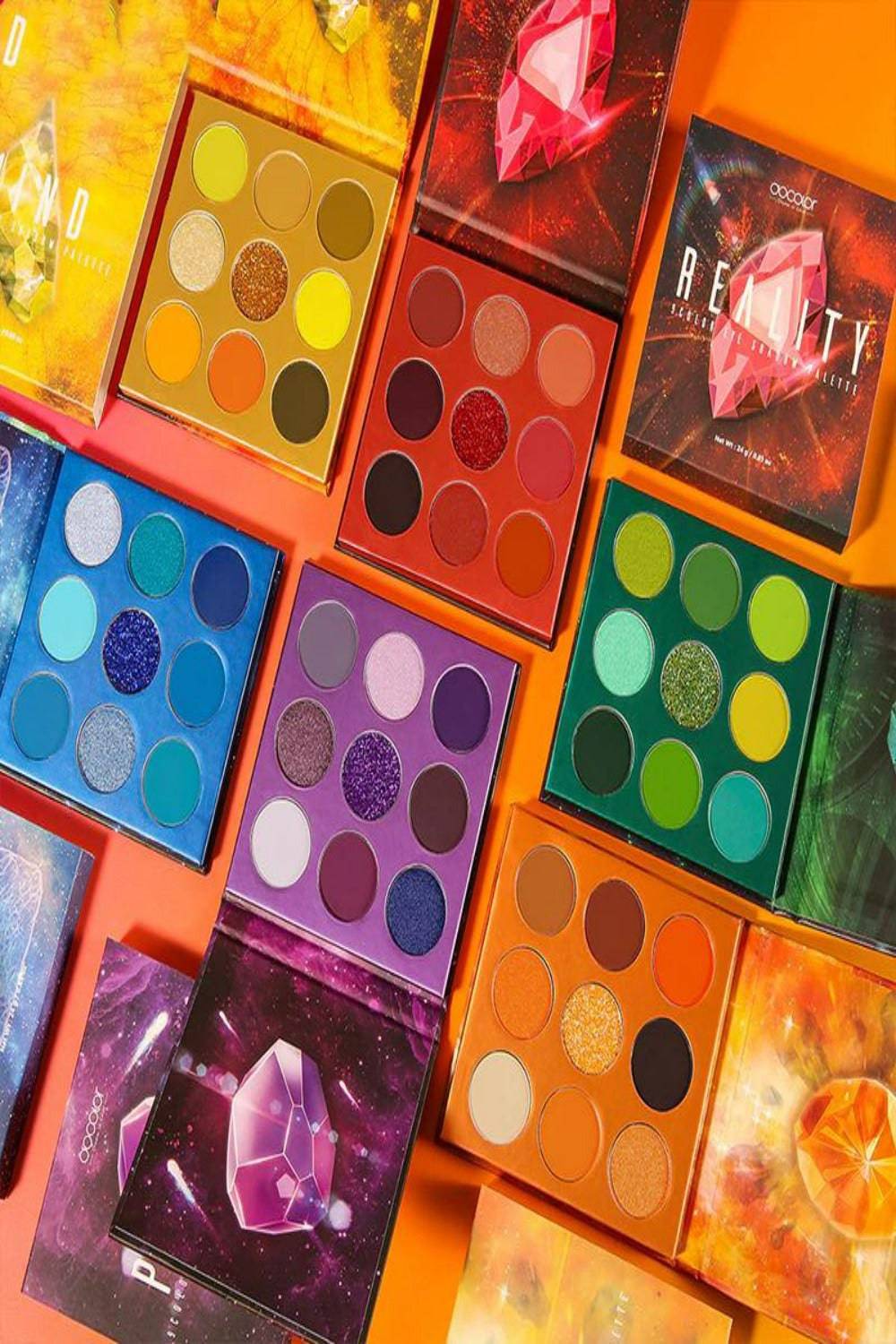 Waterproof Matte Glitter Eyeshadow Palettes - 6 Palette Pack - TGC Boutique - Eyeshadow Makeup