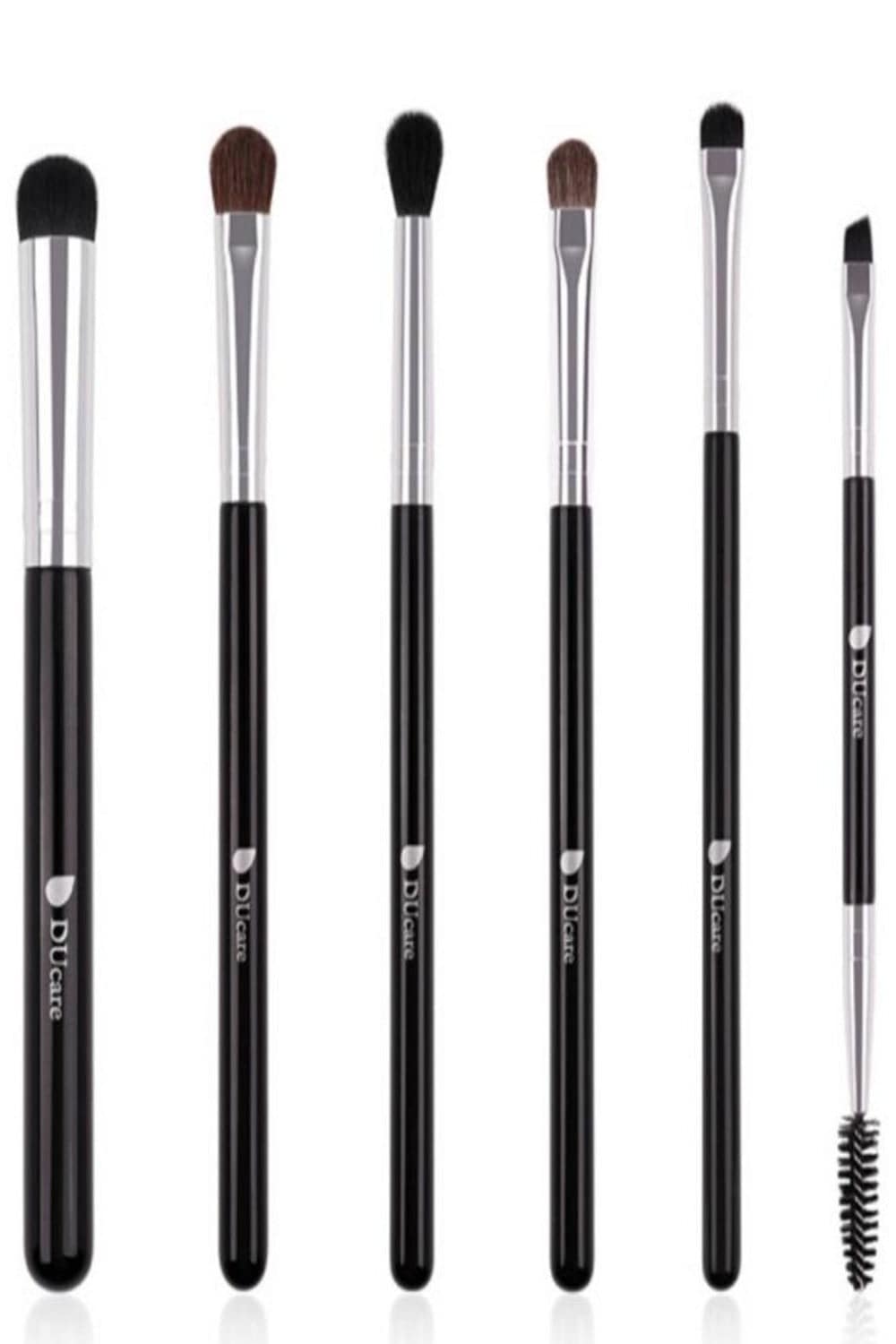 Wood Handle Cosmetic Eyeshadow Makeup Brush Set - TGC Boutique - Makeup Brush Set