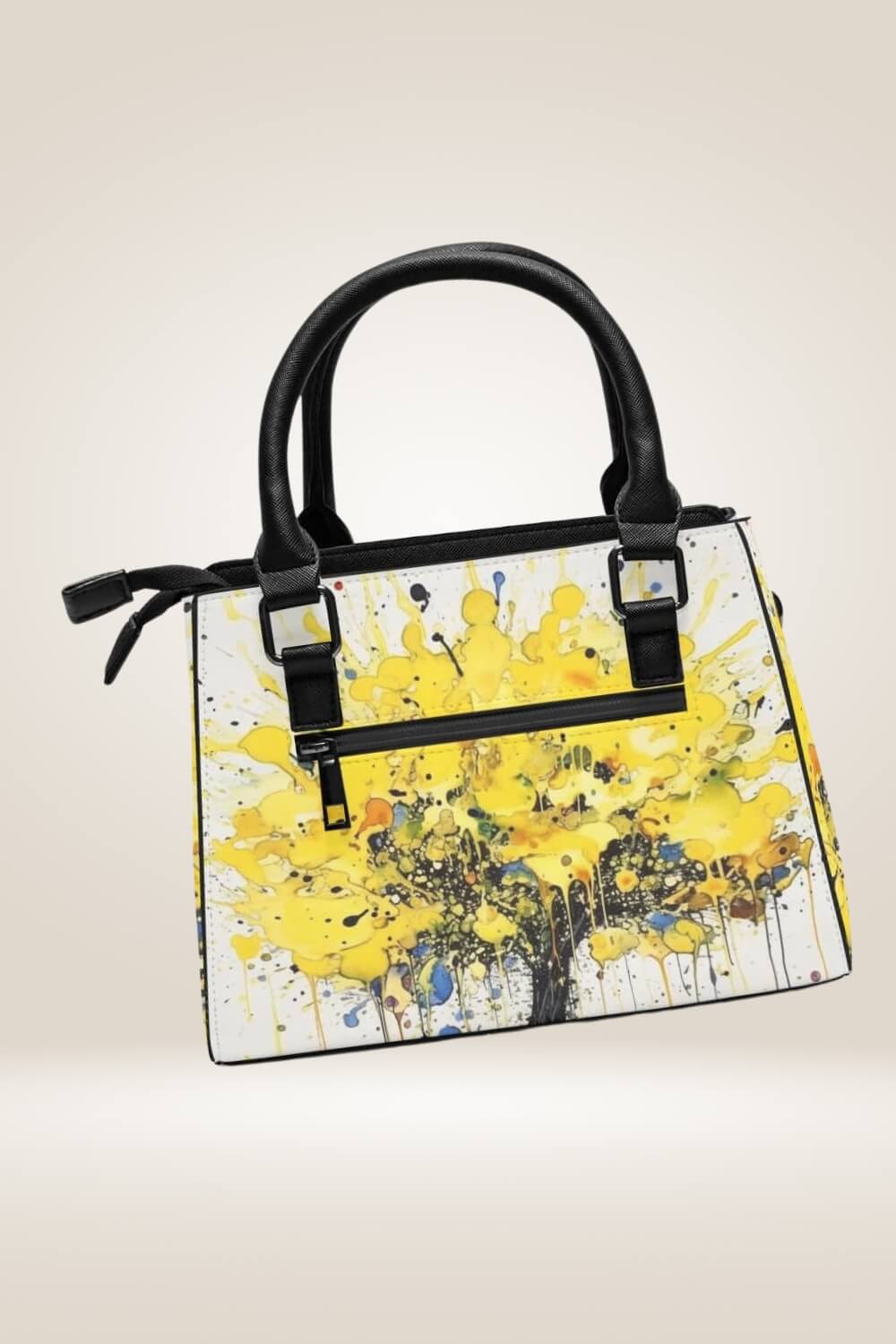 Yellow Tree Satchel Bag - TGC Boutique - Satchel Handbag