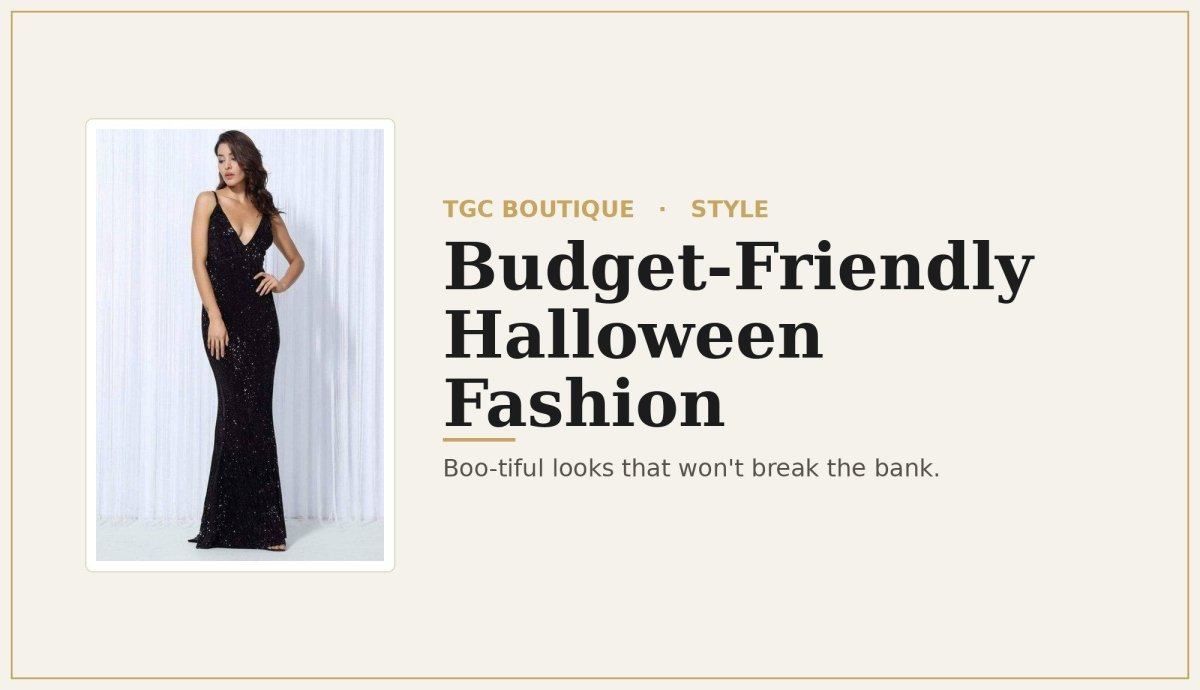 Boo-tiful and Budget-Friendly: Halloween Fashion Finds from TGC Boutique - TGC Boutique