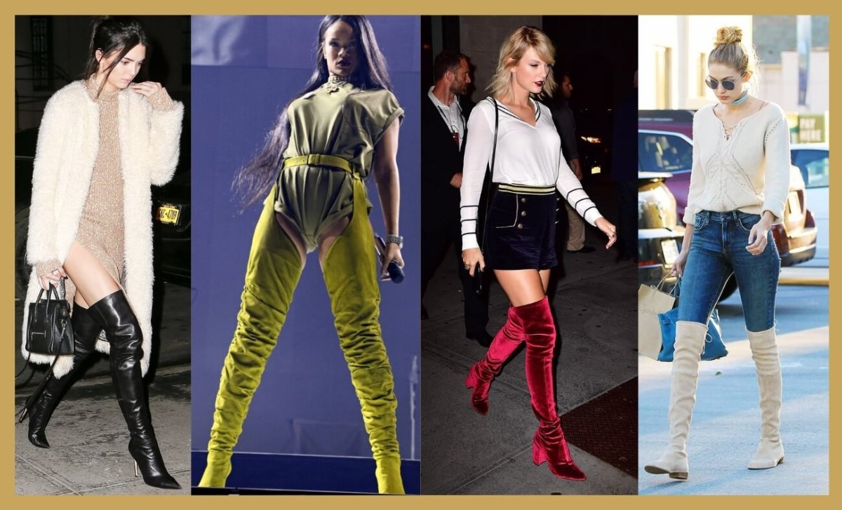 Celeb-Inspired Style: Rocking OTK and Thigh-High Boots Like the Stars - TGC Boutique
