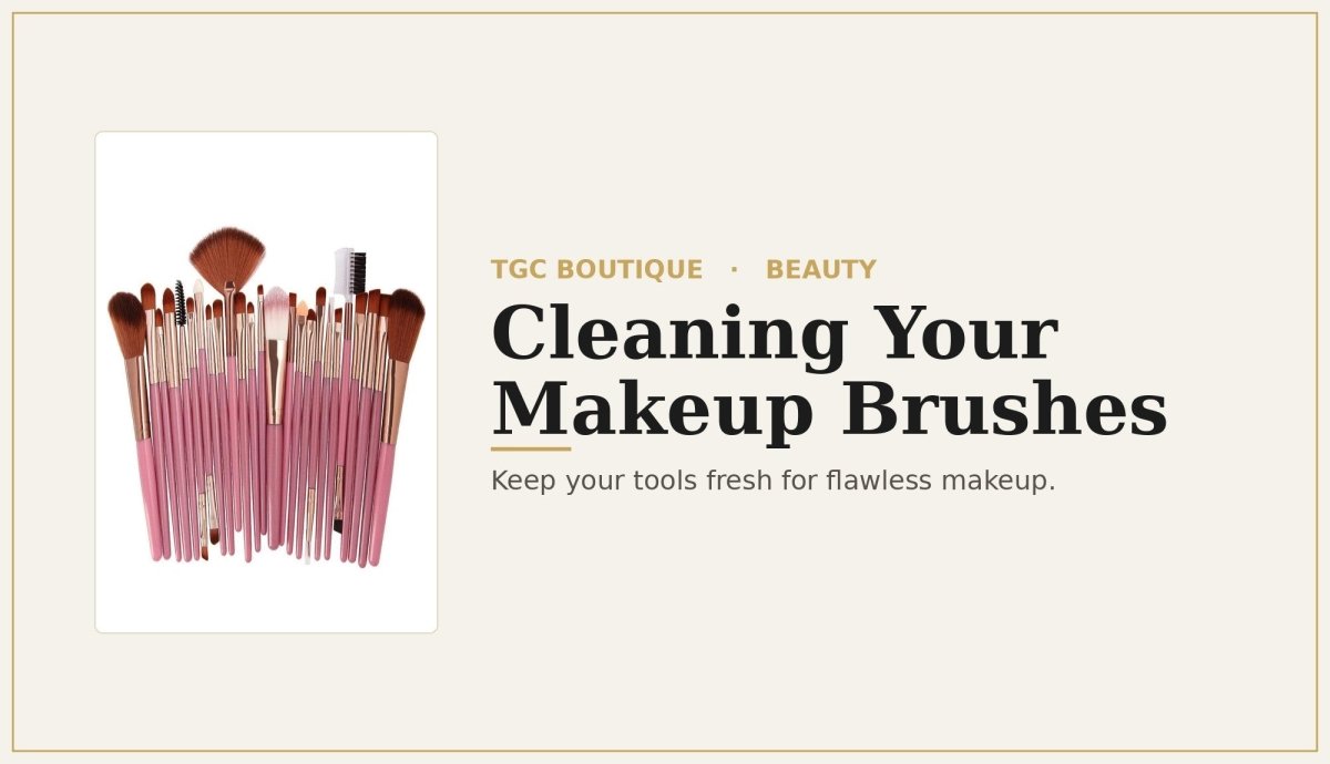 The Ultimate Guide to Cleaning Your Makeup Brushes Like a Boss - TGC Boutique