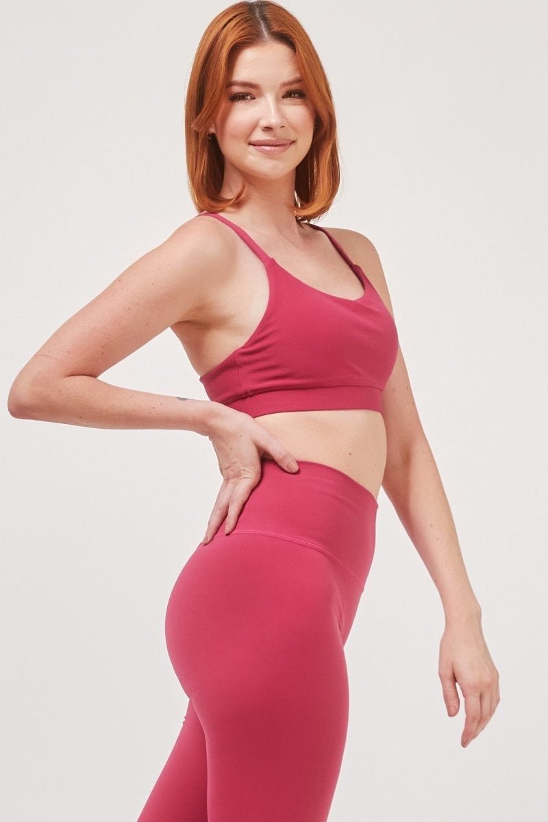 Low Impact Sports Bra with Thin Straps, Yoga Bra - TGC Boutique - Activewear